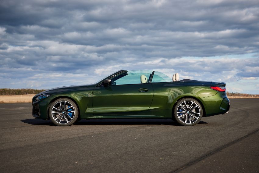 G23 BMW 4 Series Convertible debuts – less weight, 80-litre gain in luggage capacity with new fabric roof 1259047