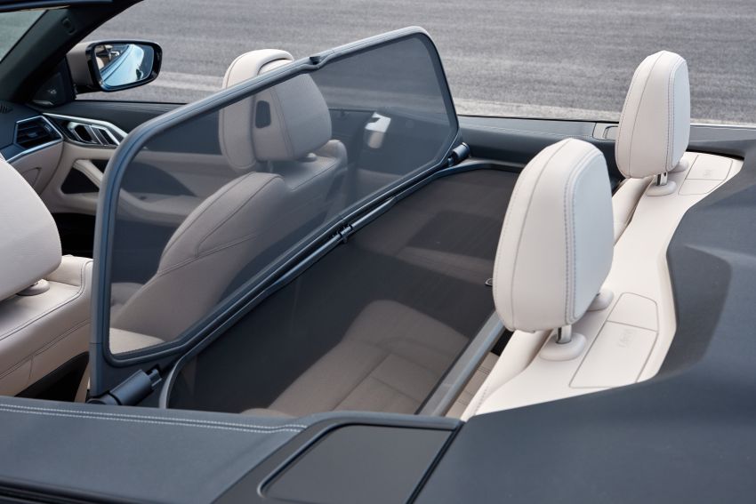 G23 BMW 4 Series Convertible debuts – less weight, 80-litre gain in luggage capacity with new fabric roof 1259071