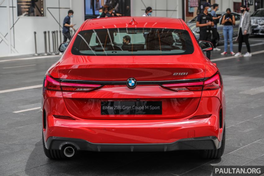 BMW 2 Series Gran Coupé F44 diperkenalkan di M’sia — 218i M Sport CKD, 140 PS/220 Nm, RM211,367 1189989