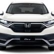 Honda CR-V facelift 2020 – hadir dengan lampu belakang lebih gelap dan tip ekzos trapezoid