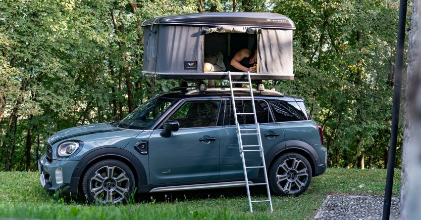MINI Cooper S Countryman All4 with roof tent debuts Image #1190290