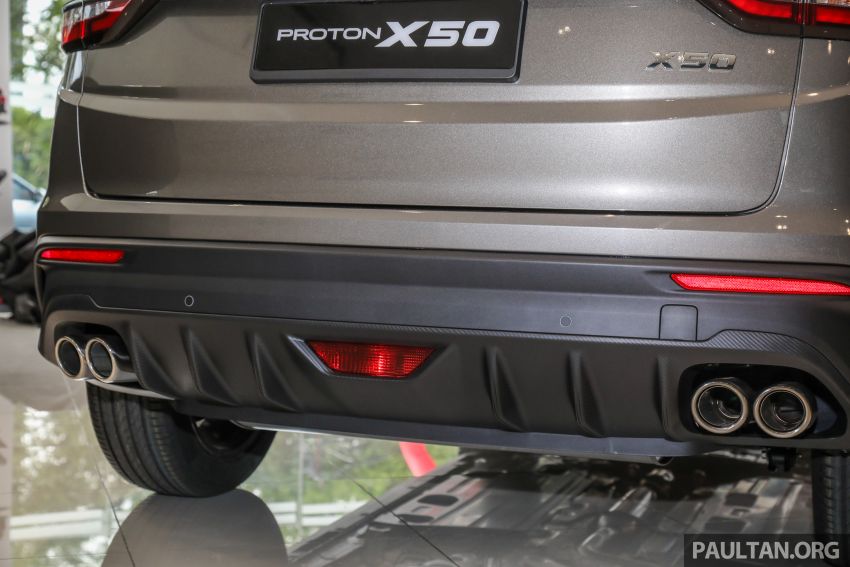 Proton X50 SUV launched in Malaysia – 1.5L turbo three-cylinder engine; 7DCT; RM79,200 to RM103,300 Image #1200206
