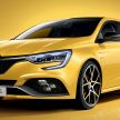 Renault Megane RS 300 facelift in UK as EDC auto only