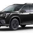 Subaru Forester gets turbo power in Japan – 1.8 litre unit with 177 PS, 300 Nm; Lineartronic CVT and AWD