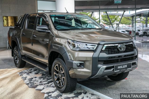 2021 Toyota Hilux in Malaysia – 2.4V and 2.8 Rogue now with dual-zone climate control; pricing unchanged