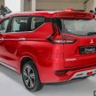 Mitsubishi Xpander 2020 – harga rasmi diumumkan, RM91,369, varian tunggal, lebih 2,000 unit ditempah