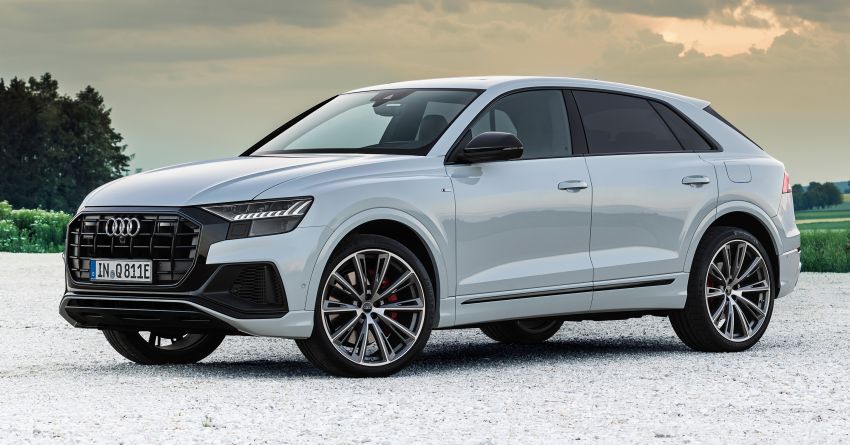 2021 Audi Q8 TFSI e quattro – plug-in hybrid model debuts with 462 PS, 700 Nm; 47 km pure electric range 1192693