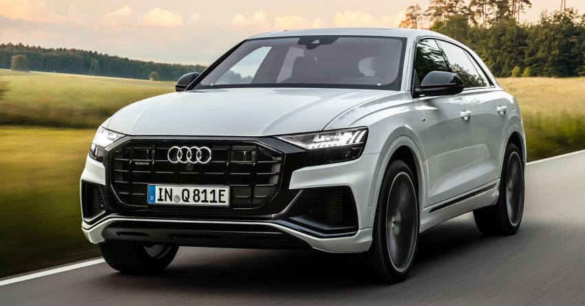 2021 Audi Q8 TFSI e quattro – plug-in hybrid model debuts with 462 PS, 700 Nm; 47 km pure electric range 1192675