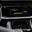 2021 Audi Q8 TFSI e quattro – plug-in hybrid model debuts with 462 PS, 700 Nm; 47 km pure electric range
