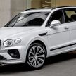 Bentley Bentayga facelift now available in Malaysia – 550 PS V8; from RM744k; First Edition from RM935k