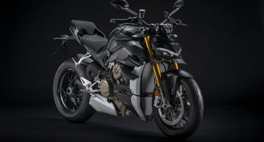 2021 Ducati Streetfighter V4 model range Euro 5 compliant, new “Dark Stealth” colour option for V4S 1201578