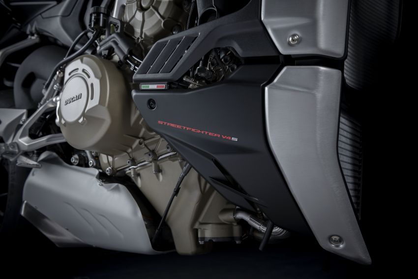 2021 Ducati Streetfighter V4 model range Euro 5 compliant, new “Dark Stealth” colour option for V4S 1201664