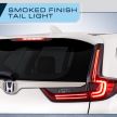 Honda CR-V facelift 2020 – hadir dengan lampu belakang lebih gelap dan tip ekzos trapezoid