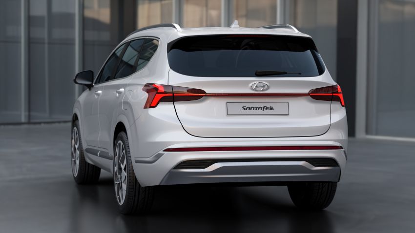 2021 Hyundai Santa Fe facelift debuts in US – 191 hp 2.5L GDI and 277 hp T-GDI, 225 hp 1.6L turbo hybrid Image #1192092