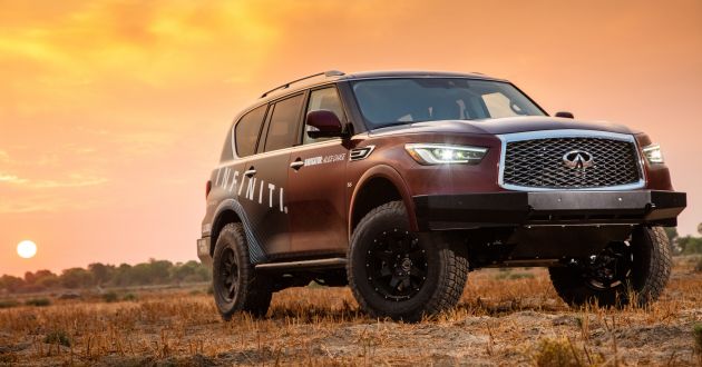 Infiniti enters 2020 Rebelle Rally with modified QX80