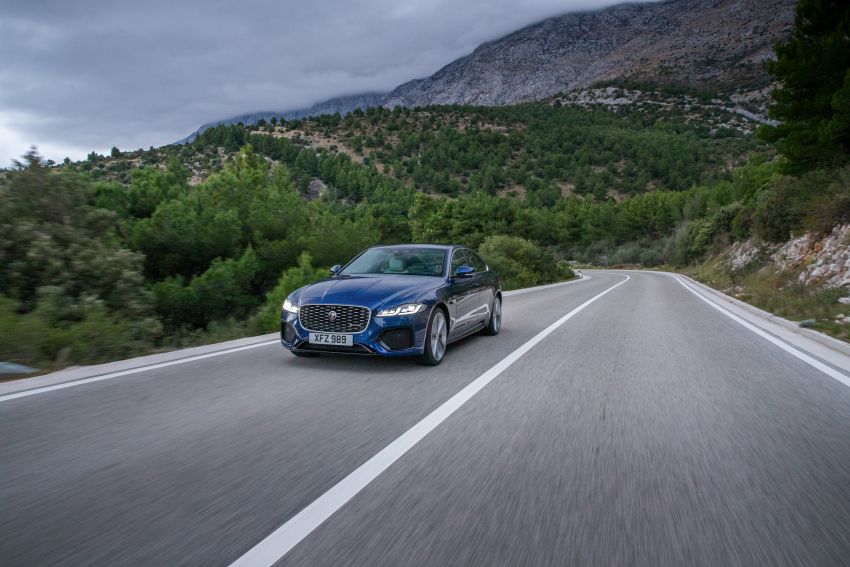 2021 Jaguar XF facelift debuts – new 2.0L mild-hybrid diesel, major interior overhaul; better tech and safety 1187964