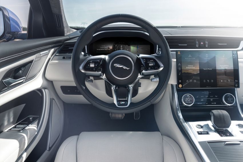 2021 Jaguar XF facelift debuts – new 2.0L mild-hybrid diesel, major interior overhaul; better tech and safety 1188017