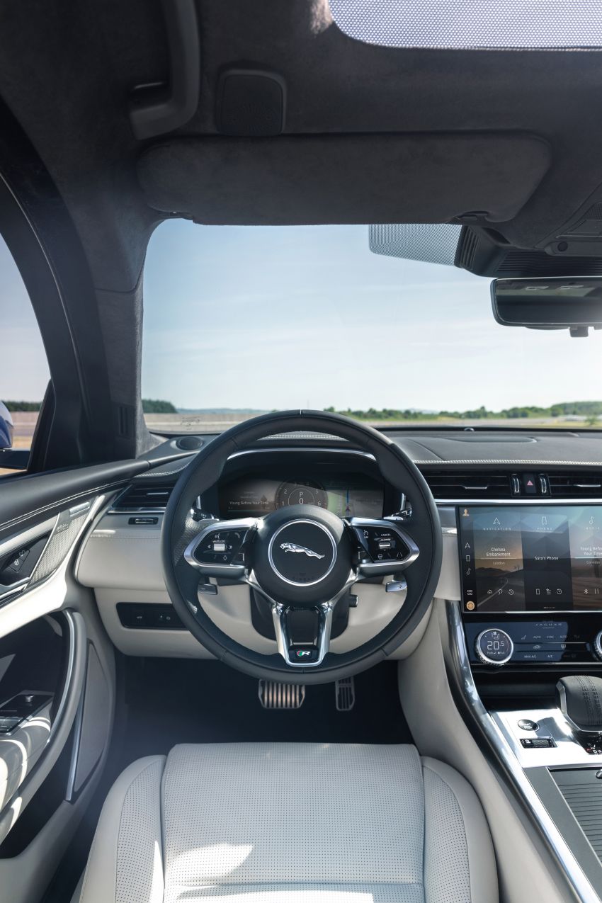 2021 Jaguar XF facelift debuts – new 2.0L mild-hybrid diesel, major interior overhaul; better tech and safety 1188018