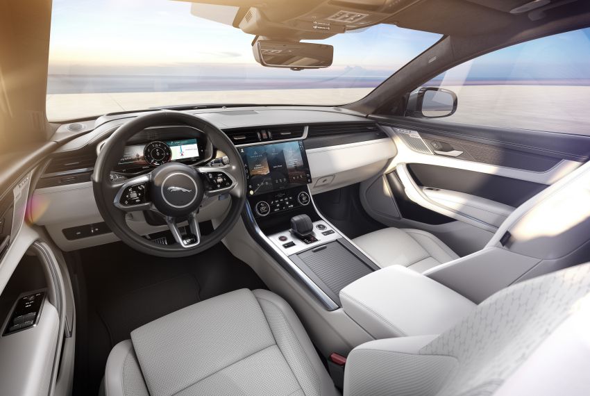 2021 Jaguar XF facelift debuts – new 2.0L mild-hybrid diesel, major interior overhaul; better tech and safety 1188028