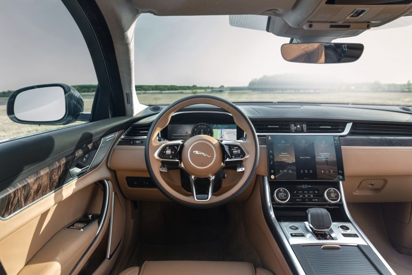 2021 Jaguar XF facelift debuts – new 2.0L mild-hybrid diesel, major interior overhaul; better tech and safety 1188010