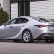 2021 Lexus IS debuts in Australia – from RM182,097