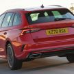 2021 Skoda Octavia vRS – 245 PS performance hatch and wagon launched in the UK; priced from RM166k