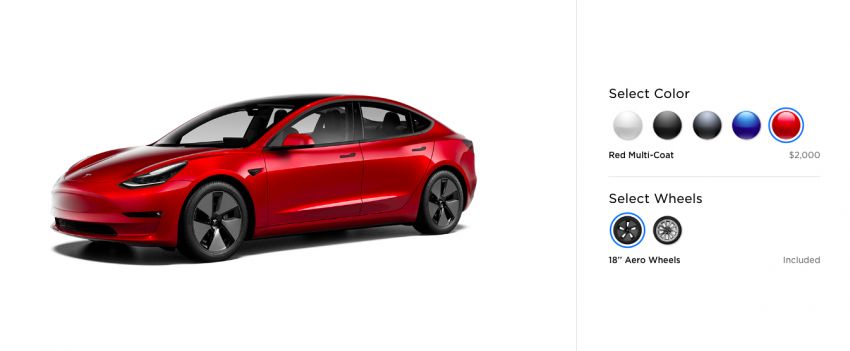 2021 Tesla Model 3 gains interior and exterior updates – up to 564 km drive range; 0-96 km/h in 3.3 seconds 1194822