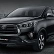 Toyota Innova facelift unveiled in Indonesia – 2.0L petrol and 2.4L diesel, five trim variants; fr RM95,320