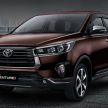 Toyota Innova facelift unveiled in Indonesia – 2.0L petrol and 2.4L diesel, five trim variants; fr RM95,320