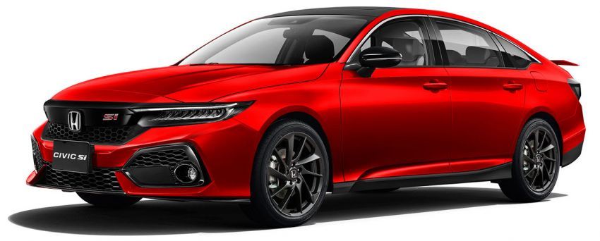 Honda Civic 2022 dalam imej <em>render</em> versi produksi 1189016