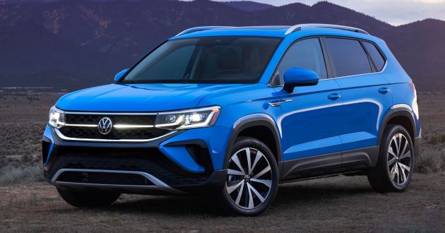 2022 Volkswagen Taos SUV makes its debut in the US – slots in below the Tiguan; 1.5L with 158 hp, 249 Nm