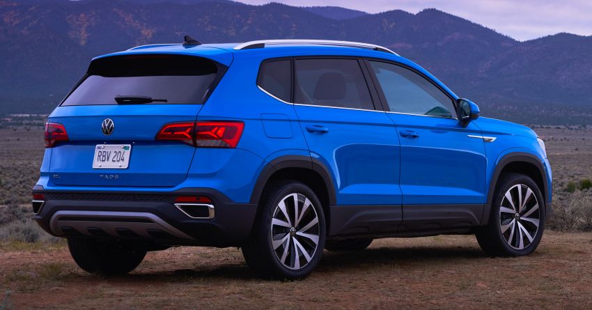 2022 Volkswagen Taos SUV makes its debut in the US – slots in below the Tiguan; 1.5L with 158 hp, 249 Nm 1192718