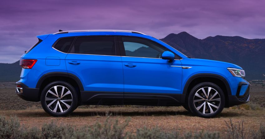 2022 Volkswagen Taos SUV makes its debut in the US – slots in below the Tiguan; 1.5L with 158 hp, 249 Nm 1192721