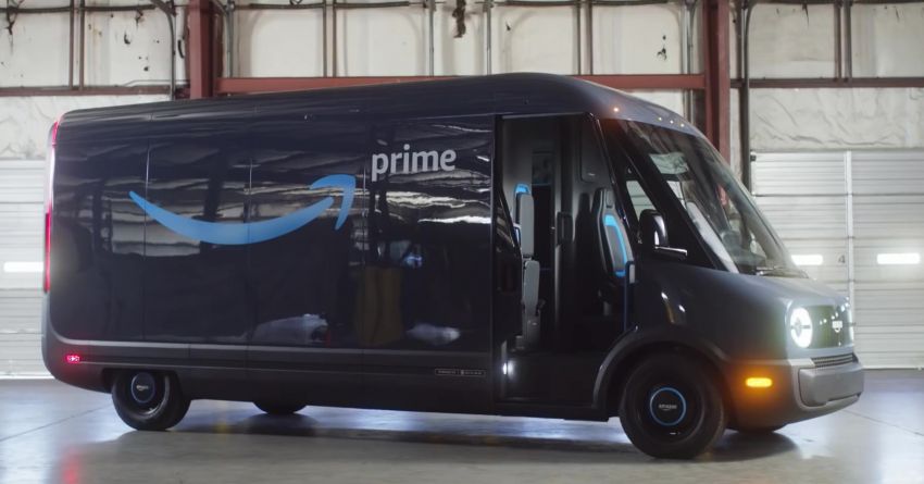 Amazon reveals new, Rivian-built electric delivery van 1190968