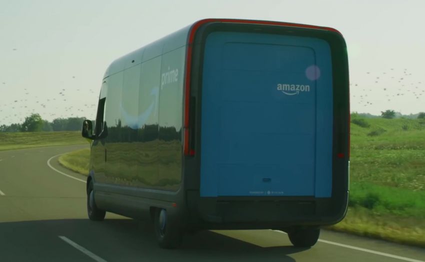 Amazon reveals new, Rivian-built electric delivery van 1190969