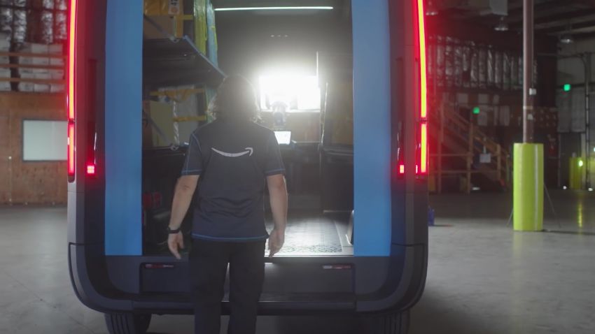 Amazon reveals new, Rivian-built electric delivery van 1190970