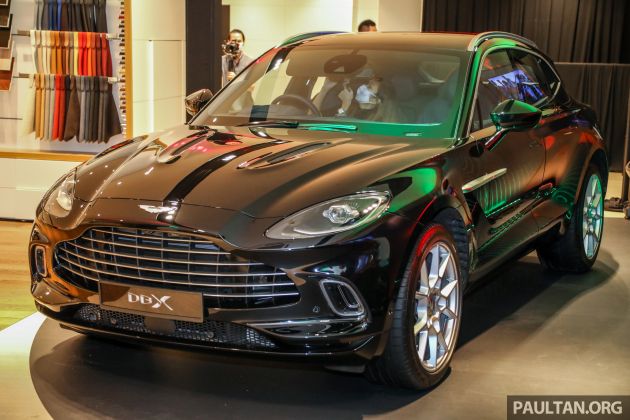 Aston Martin DBX SUV launched in Malaysia – 4.0L biturbo V8 with 550 PS and 700 Nm, RM818k before tax