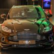 Aston Martin DBX SUV launched in Malaysia – 4.0L biturbo V8 with 550 PS and 700 Nm, RM818k before tax