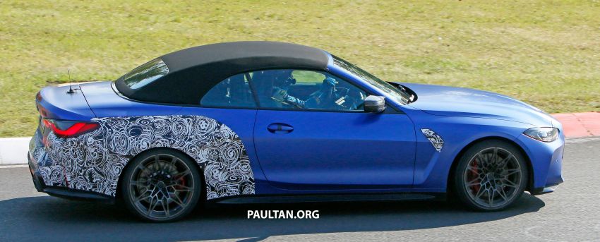 SPIED: 2021 BMW M4 Convertible, less camouflage 1196357