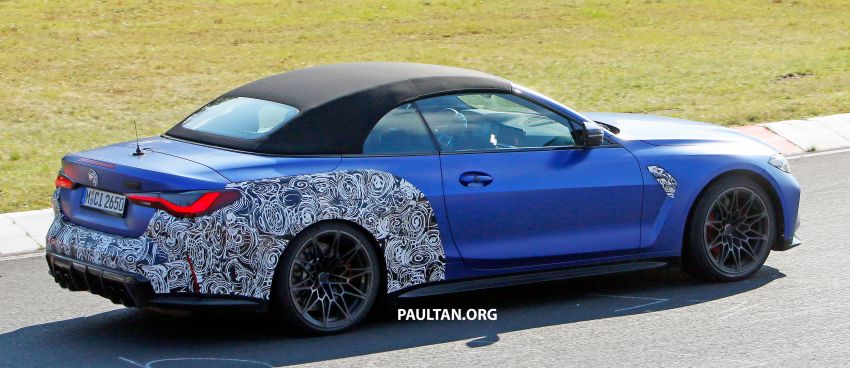 SPIED: 2021 BMW M4 Convertible, less camouflage 1196356