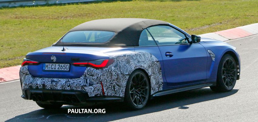 SPIED: 2021 BMW M4 Convertible, less camouflage 1196354