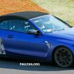 SPIED: 2021 BMW M4 Convertible, less camouflage