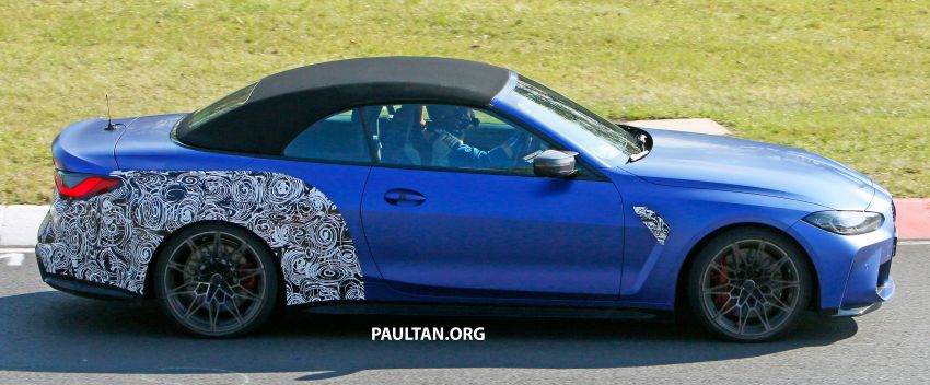 SPIED: 2021 BMW M4 Convertible, less camouflage 1196358