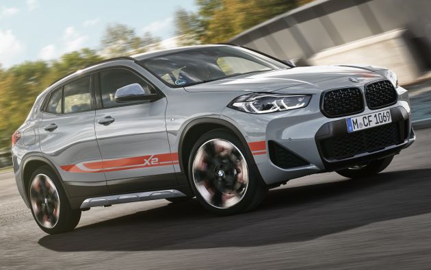 BMW X2 M Mesh Edition – brown and orange accents