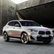 BMW X2 M Mesh Edition – brown and orange accents