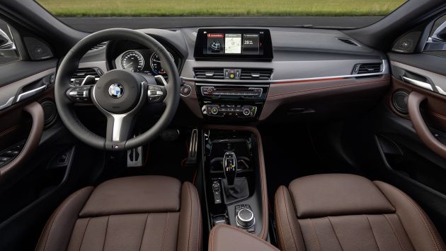 BMW X2 M Mesh Edition – brown and orange accents