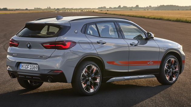 BMW X2 M Mesh Edition – brown and orange accents