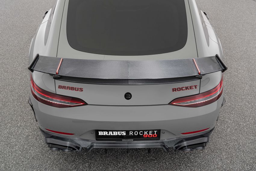 Brabus Rocket 900 – Coupe empat pintu berkuasa 900 hp, tork 1,050 Nm, 0-100 km/j hanya 2.8 saat, 330 km/j! 1198147