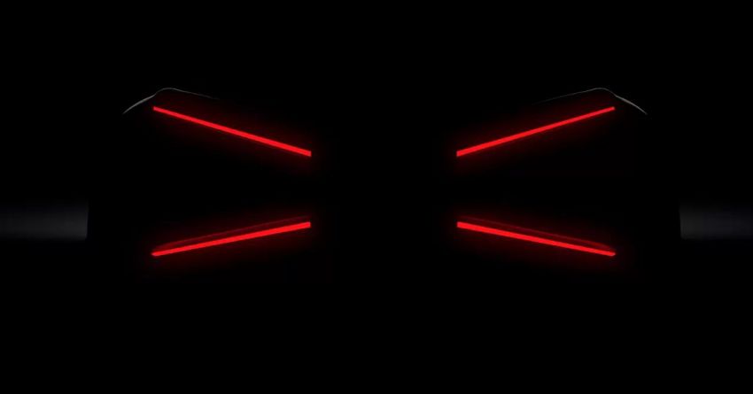 Bugatti teases new model with X-shaped taillights 1195941