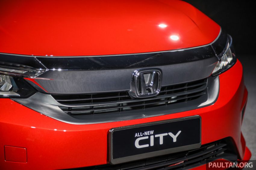 Honda City 2020 generasi kelima dilancarkan — empat varian, RS e:HEV, Honda Sensing; harga dari RM74k 1191951